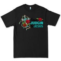 Black leave judgin to jesus Premium Tee - BarkalooDesign