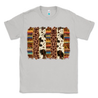 Moon Dust serape sunflower cowhide leopard brushstroke Classic Tee - AdoDesignShop