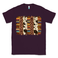 Plum serape sunflower cowhide leopard brushstroke Classic Tee - AdoDesignShop