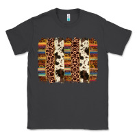 Smoke serape sunflower cowhide leopard brushstroke Classic Tee - AdoDesignShop