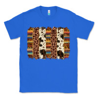 True Royal serape sunflower cowhide leopard brushstroke Classic Tee - AdoDesignShop