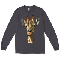 Smoke giraffe head Long Sleeve Tee - LillyAllenDesigns