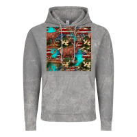 Cloud Rock hunting deer american flag seamless pattern Vintage Hoodie - HRA Design Shop