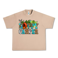 Burro happy camper with trees and map Urban Heavy Tee - AdoDesignShop