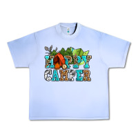 Grape Ice happy camper with trees and map Urban Heavy Tee - AdoDesignShop