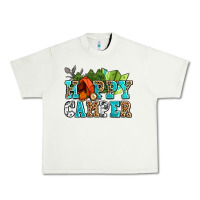 Pistachio happy camper with trees and map Urban Heavy Tee - AdoDesignShop