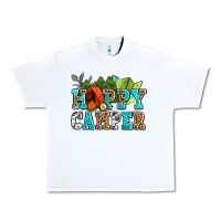 White happy camper with trees and map Urban Heavy Tee - AdoDesignShop