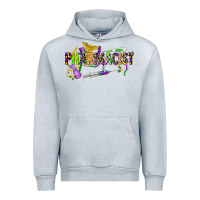 Heather Grey mardi gras pharmacist Urban Hoodie - CowGirlArtShop