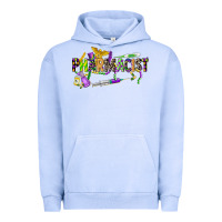 Pigment Grape Ice mardi gras pharmacist Urban Hoodie - CowGirlArtShop
