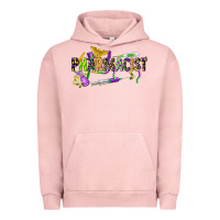 Pigment Salmon mardi gras pharmacist Urban Hoodie - CowGirlArtShop