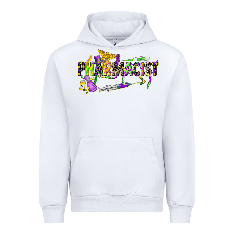 Mardi Gras Pharmacist Urban Hoodie by CowGirlArtShop | Teevron