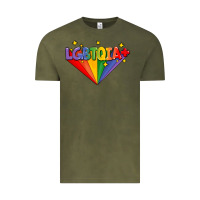 Vintage Olive lgbtqıa  pride week Vintage Tee - AdoDesignShop