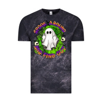 Cloud Black spook aound and find out Vintage Tee - Artiststas