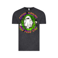 Vintage Black spook aound and find out Vintage Tee - Artiststas