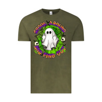 Vintage Olive spook aound and find out Vintage Tee - Artiststas