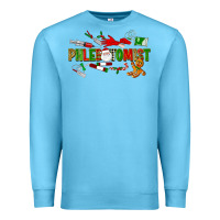 Ocean Blue christmas phlebotomist Premium Sweatshirt - LillyAllenDesigns