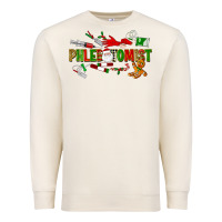 Sandshell christmas phlebotomist Premium Sweatshirt - LillyAllenDesigns