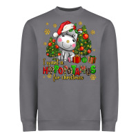 Storm i want a hippopotamus for christmas Heavyweight Sweatshirt - AdoDesignShop