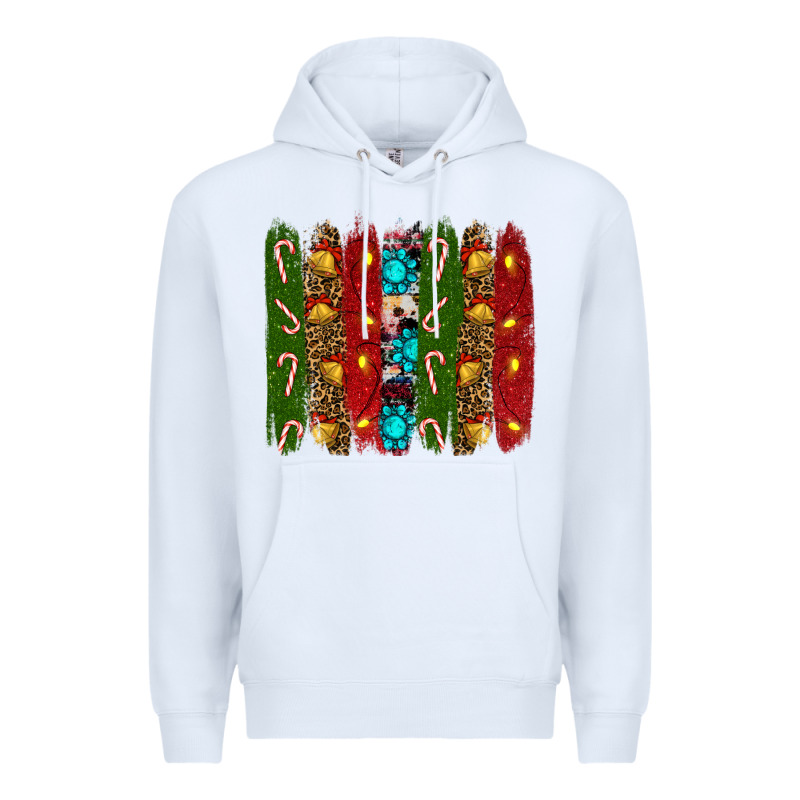 Christmas Brushstrokes Premium Hoodie by RanaPortraitStore | Teevron
