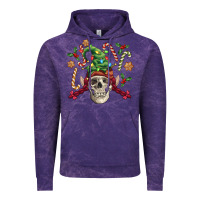 Cloud Purple elf skull Vintage Hoodie - FaDigitalArtStudio