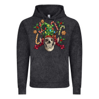 Vintage Arctic elf skull Vintage Hoodie - FaDigitalArtStudio