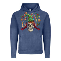 Vintage Denim elf skull Vintage Hoodie - FaDigitalArtStudio