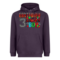 Plum birthday boy 3 Heavyweight Hoodie - BundleAndBundleShop