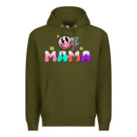 Army Green mama Premium Hoodie - JahusDesignShop