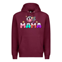 Burgundy mama Premium Hoodie - JahusDesignShop