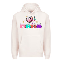 Pale Pink mama Premium Hoodie - JahusDesignShop