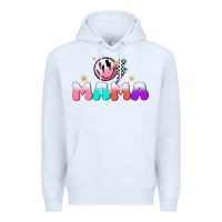White mama Premium Hoodie - JahusDesignShop