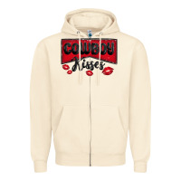 Sandshell cowboy kisses Zipper Hoodie - MaliasSmallBusiness