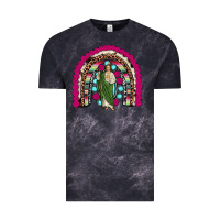 Cloud Black san judas rainbow Vintage Tee - JahusDesignShop
