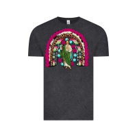 Vintage Black san judas rainbow Vintage Tee - JahusDesignShop