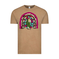 Vintage Coffee san judas rainbow Vintage Tee - JahusDesignShop
