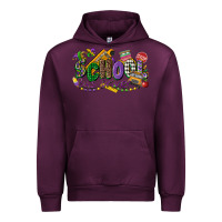 Mauve Wine school bus driver mardi gras Urban Hoodie - CowGirlArtShop