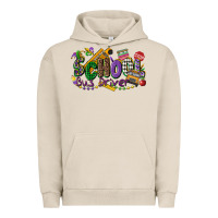 Pigment French Oak school bus driver mardi gras Urban Hoodie - CowGirlArtShop