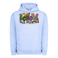 Pigment Grape Ice school bus driver mardi gras Urban Hoodie - CowGirlArtShop