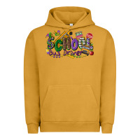 Pigment Peanut Butter school bus driver mardi gras Urban Hoodie - CowGirlArtShop