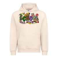 Sandshell school bus driver mardi gras Urban Hoodie - CowGirlArtShop