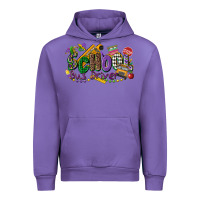 Tulip school bus driver mardi gras Urban Hoodie - CowGirlArtShop