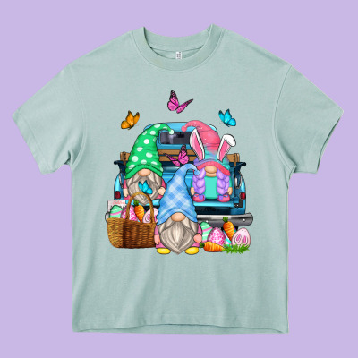 Heavy Core Tee easter farm truck