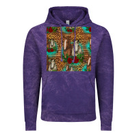 Cloud Purple horses with roses seamless pattern Vintage Hoodie - HRA Design Shop