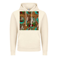 Vintage Artic horses with roses seamless pattern Vintage Hoodie - HRA Design Shop