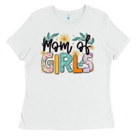 White mom of girls Ladies Tee - JahusDesignShop
