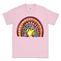 Bubblegum Pink softball rainbow Classic Tee - Artiststas