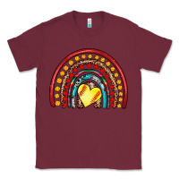 Burgundy softball rainbow Classic Tee - Artiststas