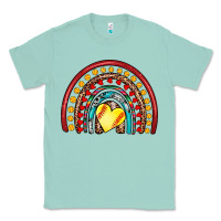 Seafoam softball rainbow Classic Tee - Artiststas