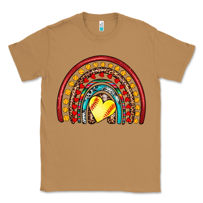 Softball Rainbow Classic Tee by Artiststas | Teevron