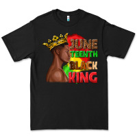 Black juneteenth black king Premium Tee - texasbilliewilder